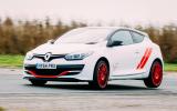 Megane RS275 Trophy-R hard cornering