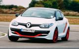 Renault Megane RS275 Trophy-R cornering