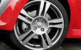 Grey 17in alloys come as part of the Cup specification 17in Renault Twingo RS alloys