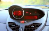 Speedo is out of the driver's line of sight on right-hand drive cars Renault Twingo Renaultsport instrument cluster