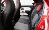 Renault Twingo rear seats
