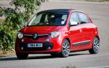 Renault Twingo cornering 
