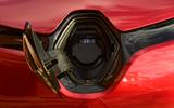 Renault Zoe charging port