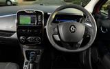 Renault Zoe dashboard