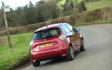 Renault Zoe rear cornering