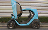 Renault Twizy doors open Renault Twizy doors open
