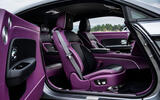 Rolls Royce Spectre Black Badge 2025 Review front seats 08367