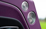 Rolls Royce Spectre Black Badge 2025 Review speaker detail 01706