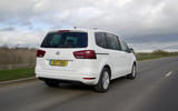 Seat Alhambra rear cornering