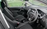Interior is dull but ergonomically sound Seat Altea interior