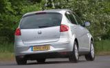 Altea will understeer appropriately when pushed Seat Altea rear cornering