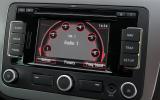 Colour touch-screen is a recent and worthwhile addition to the Altea's options list Seat Altea infotainment system