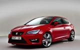 no title Seat Leon Cupra R test mules spied