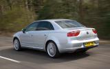 By most measures the Exeo’s diesel engine is smooth and quiet Seat Exeo rear quarter