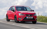 Seat Ibiza Cupra accelerating