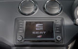 Seat Ibiza Cupra infotainment system