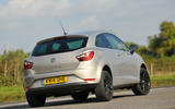 Seat Ibiza rear cornering