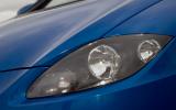 Bi-xenon headlights are optionally available, and look better than the standard units, even when turned off Seat Leon headlight