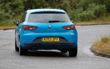Seat Leon SC rear cornering