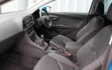 Seat Leon SC front seats