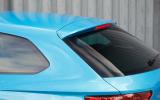 Seat Leon SC raked rear window