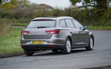 Seat Leon ST rear cornering