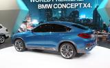 BMW Concept X4 - latest pics: Shanghai motor show 2013