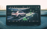 skoda elroq rt 2025 adas screen 15