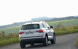 Skoda Kodiaq rear cornering