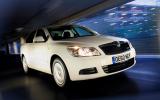 The Octavia benefits from its well-sorted Mk5 Golf underpinnings Skoda Octavia front quarter