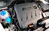 The diesel range includes 1.6-litre and 2.0-litre options  1.6-litre Skoda Octavia diesel engine