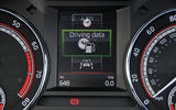 Skoda Octavia vRS 245 information display