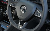 Skoda Octavia vRS 245 steering wheel
