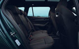 Skoda Octavia VRS review 2025 020 back seats Skoda Octavia VRS review 2025 020 back seats