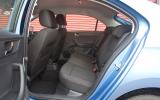Skoda Rapid rear seats