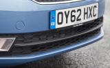 Skoda Rapid front air intake