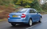 Skoda Rapid rear quarter