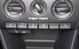 Skoda Rapid centre console