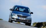 Skoda Roomster cornering