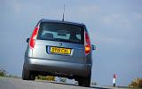 Skoda Roomster rear cornering