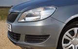 Skoda Roomster front end