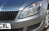 Skoda Roomster headlight