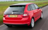 Seat Rapid Spaceback rear quarter