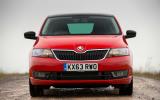 Skoda Rapid Spaceback front end