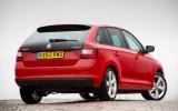 Skoda Rapid Spaceback rear quarter