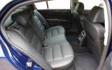 Even basketball players should be able to stretch their legs in the rear seats Skoda Superb rear seats