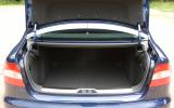Twindoor allows the Superb to function as a saloon or a hatch; boot is roomy Skoda Superb boot space