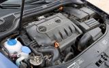 The pace is very accessible once past some initial turbo lag Skoda Superb diesel engine