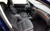 Seats adjust electrically but, close up, some of the materials are disappointing Skoda Superb interior