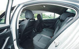 Skoda octavia rear seats door open